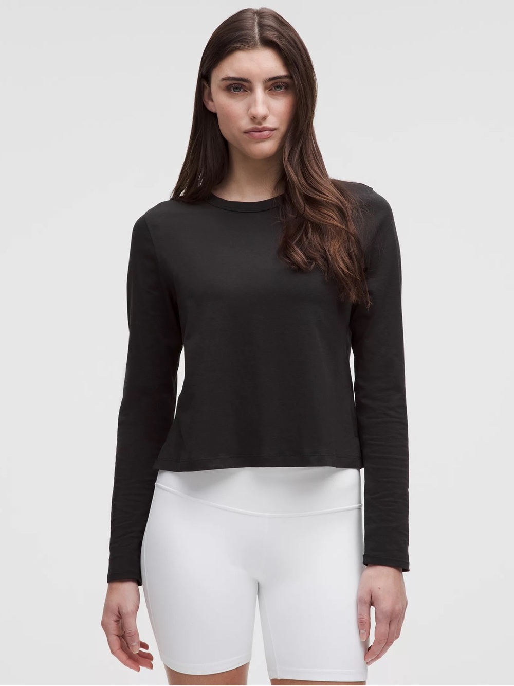 lululemon athletica Black Long Sleeve Crew Top